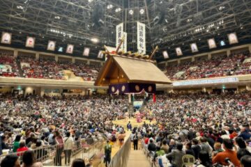 初めての相撲観戦 in 両国国技館の画像